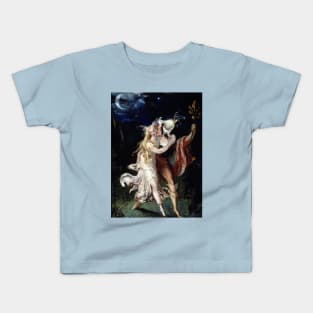 The Fairy Lovers - Theodor von Holst Kids T-Shirt